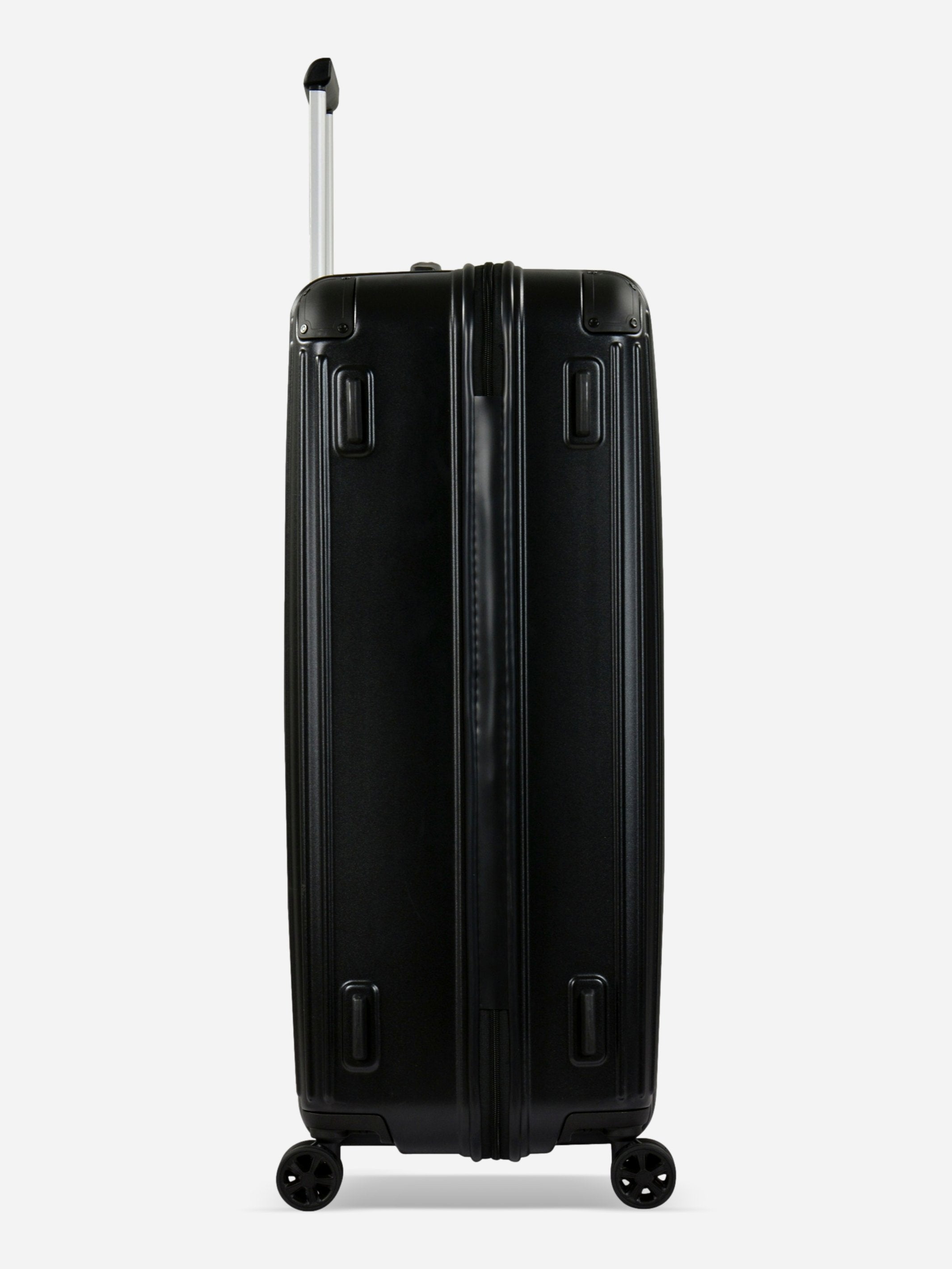 Eminent Move Air Neo Large Size Polycarbonate Suitcase Black Side View