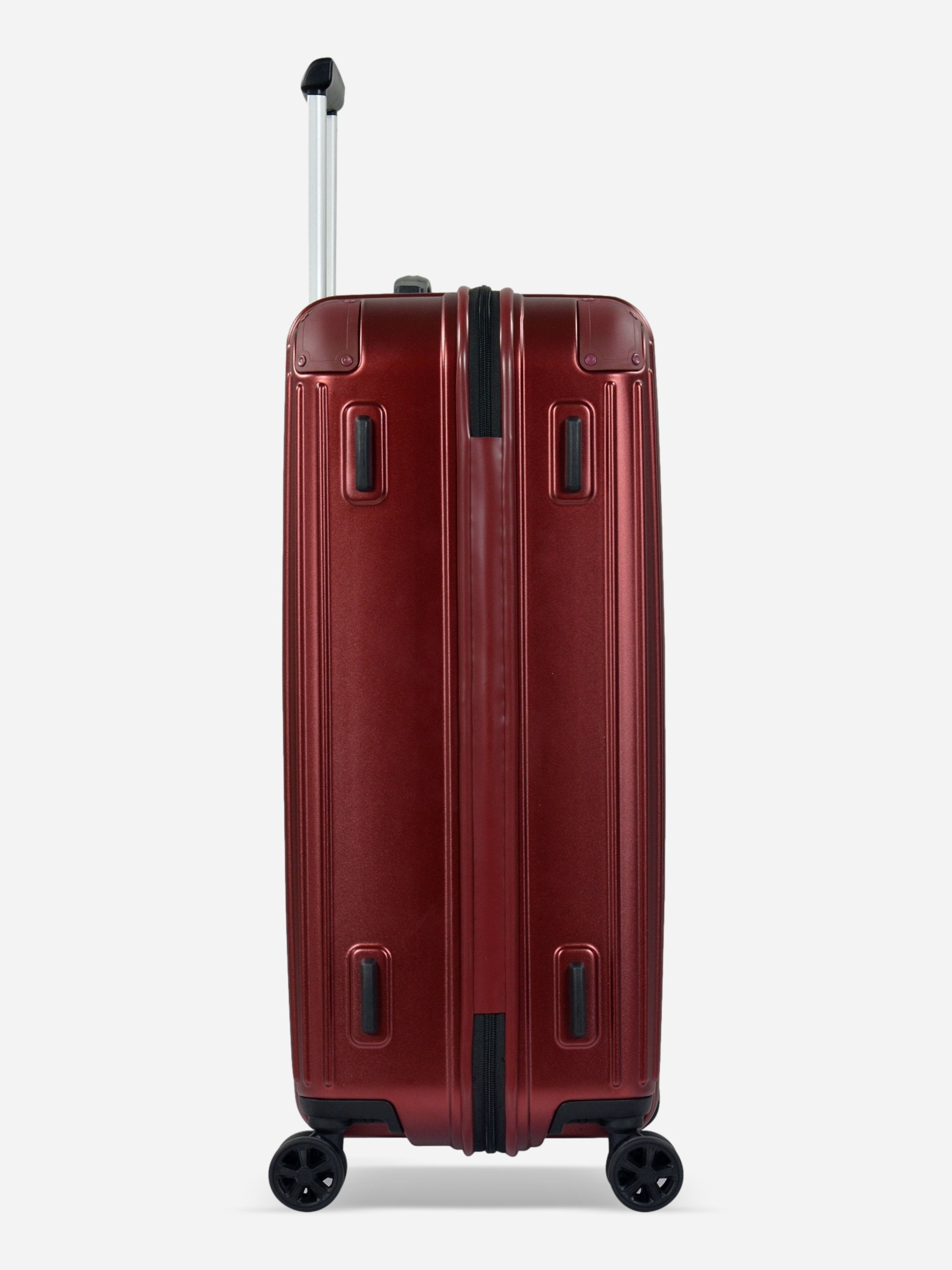 Eminent Move Air Neo Medium Size Polycarbonate Suitcase Red Side View